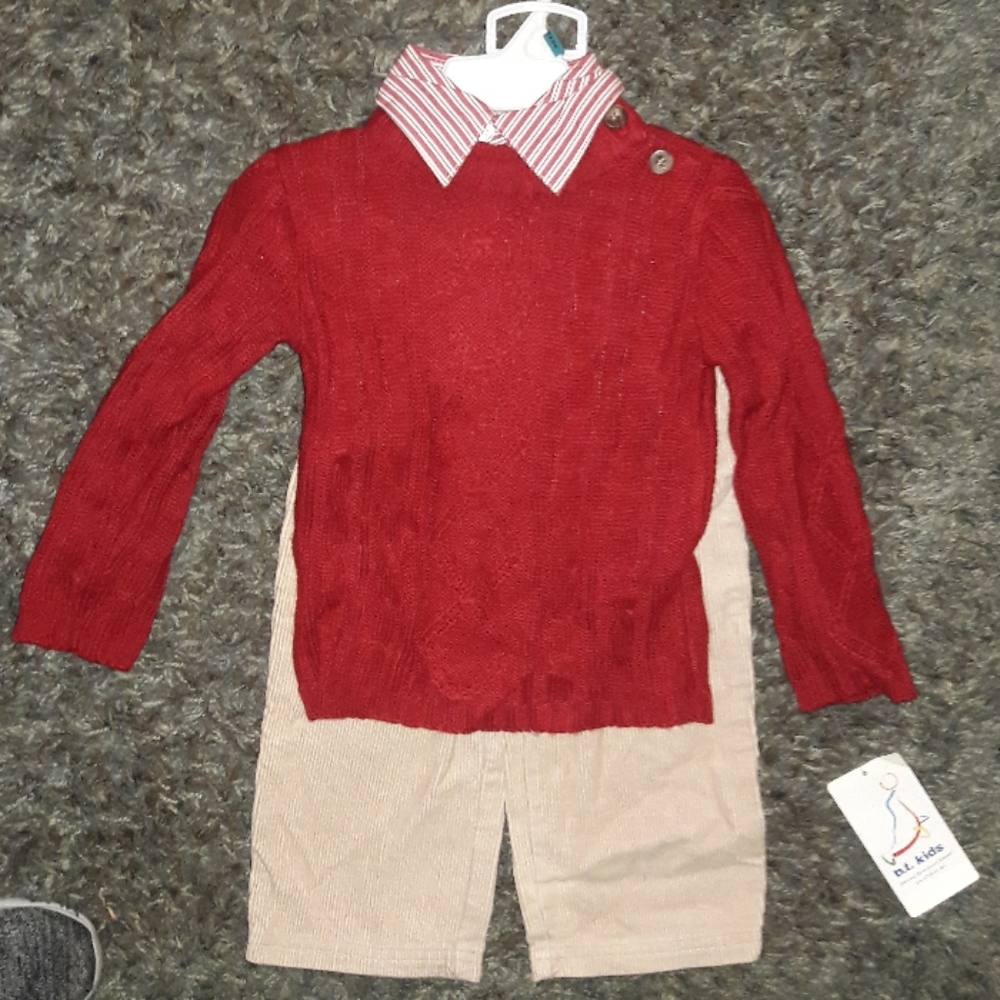 Christmas or holiday boys outfit!